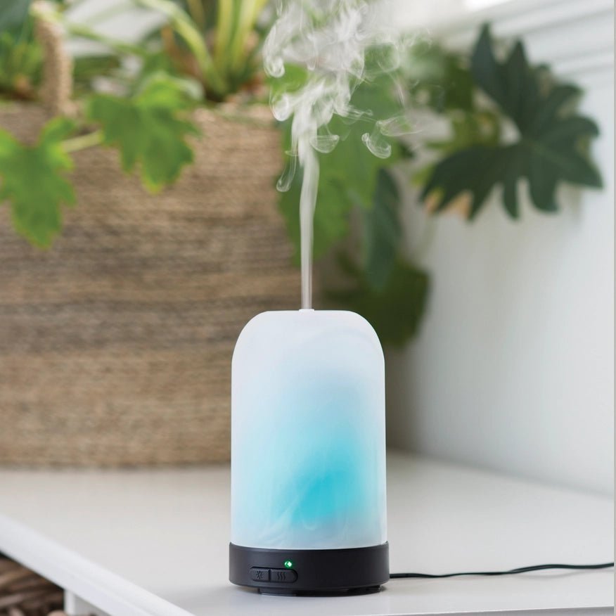 Ultrasonic Aroma Diffuser - Frosted Glass Aroma - Dusty Blend