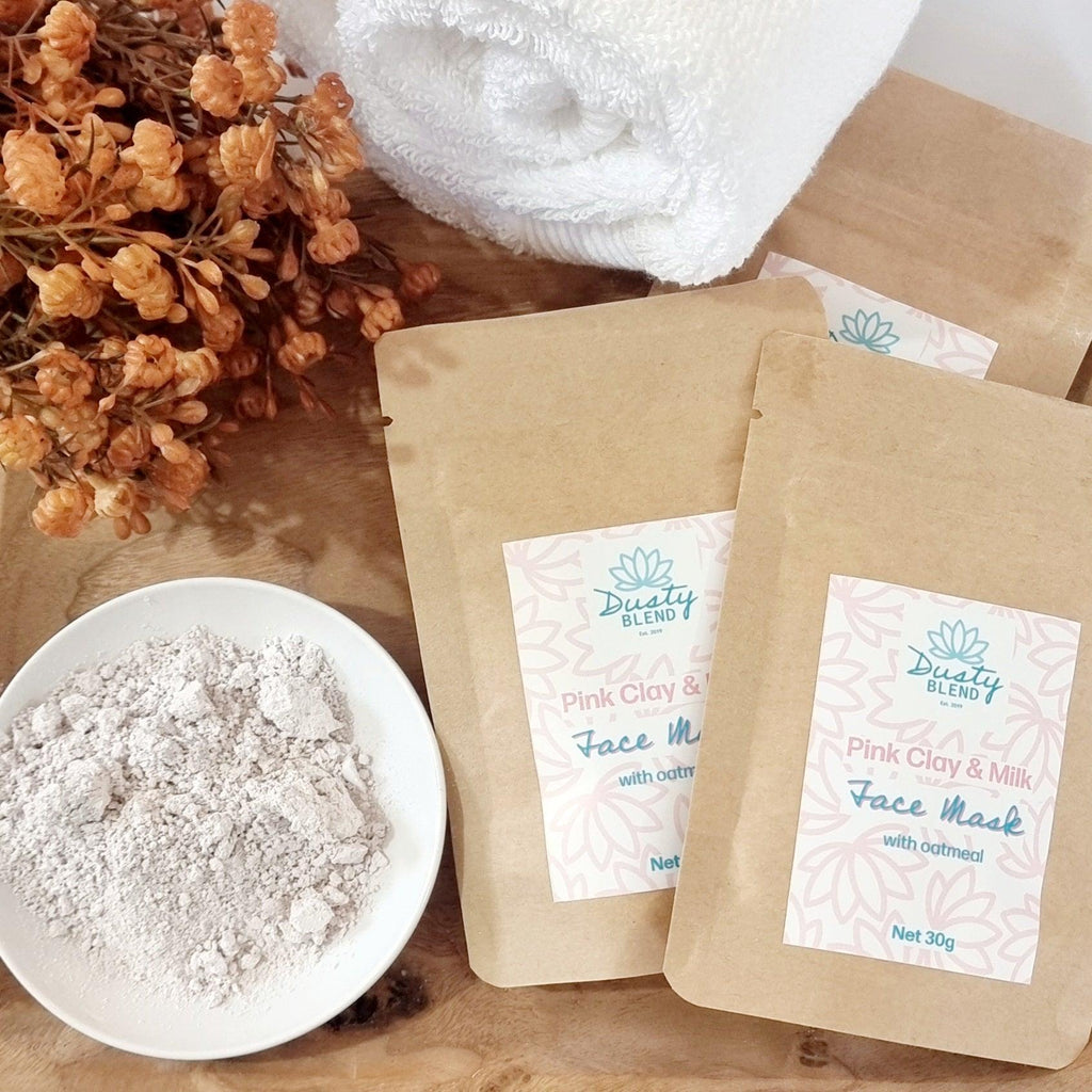 Face Mask - Pink Clay & Milk - Dusty Blend