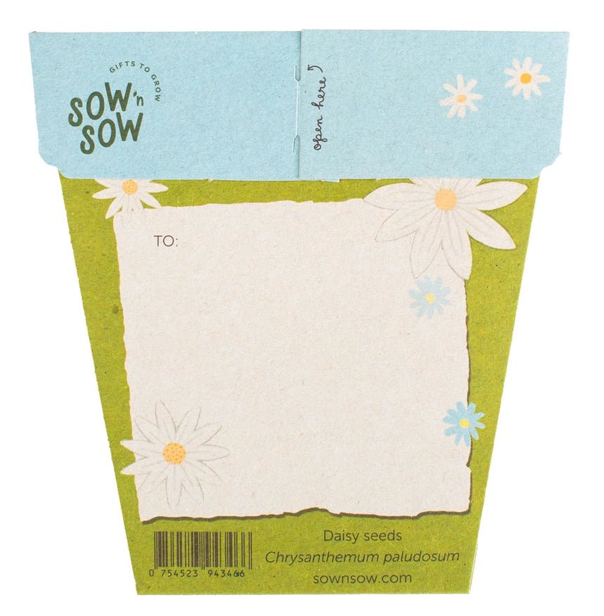 Gift of Seeds Greeting Card - Daisy - Dusty Blend