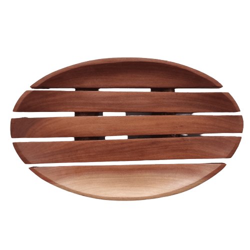 Oval Wooden Soap Dish - Dusty Blend
