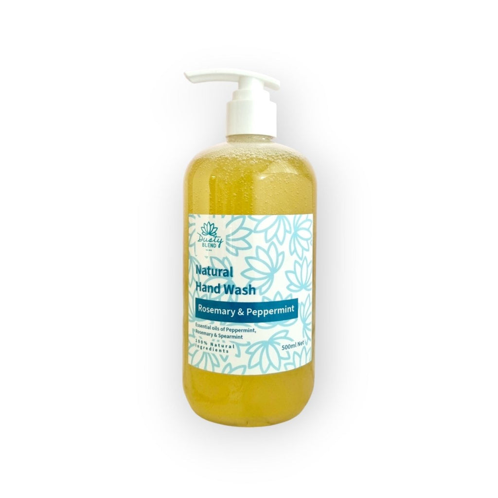 Natural Hand Wash - Rosemary & Peppermint - Dusty Blend