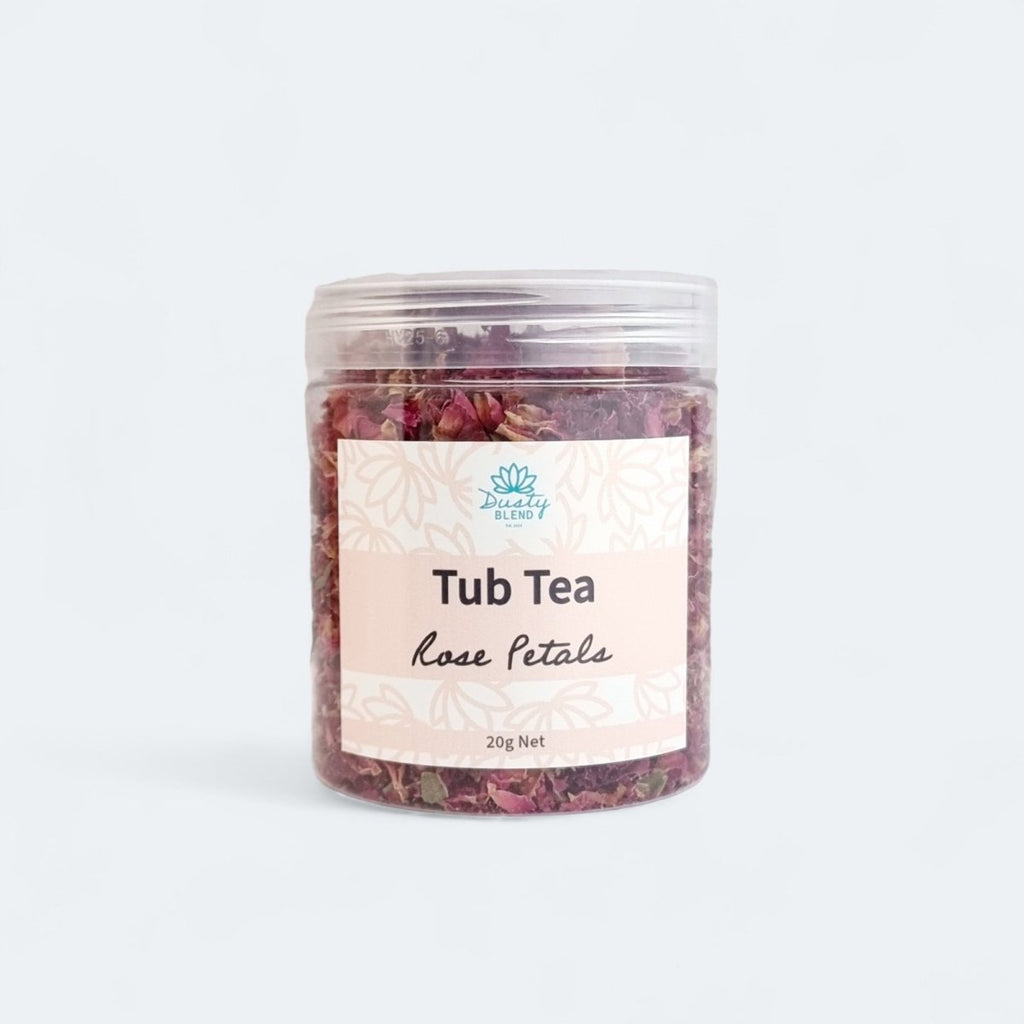 Tub Tea Infusion - Rose Petals - Dusty Blend