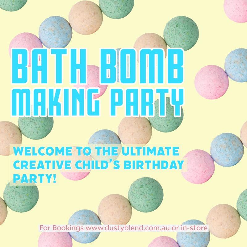 Bath Bomb Making Party - Dusty Blend