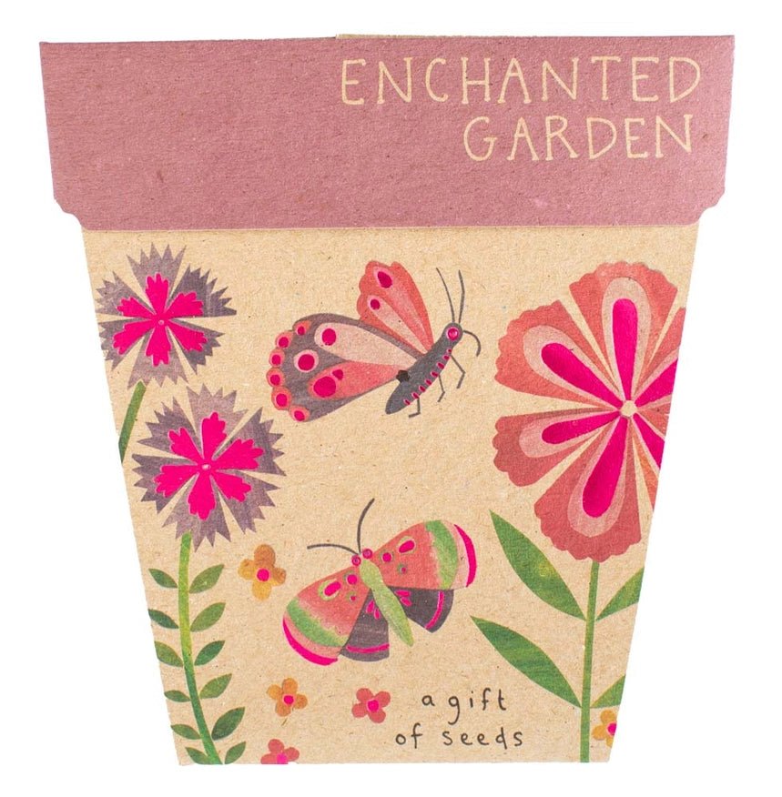 Gift of Seeds Greeting Card - Enchanted Garden - Dusty Blend