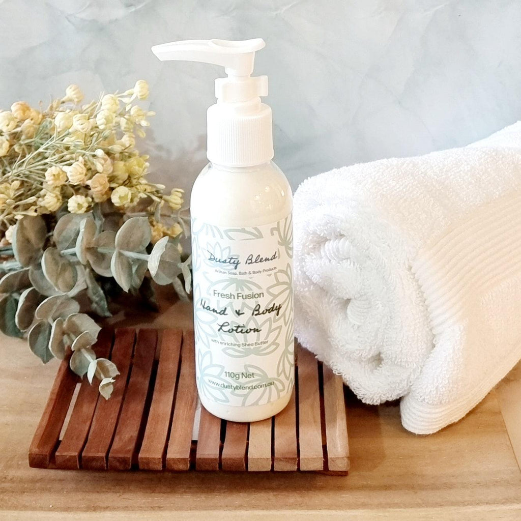 Hand and Body Lotion - Fresh Fusion - Dusty Blend