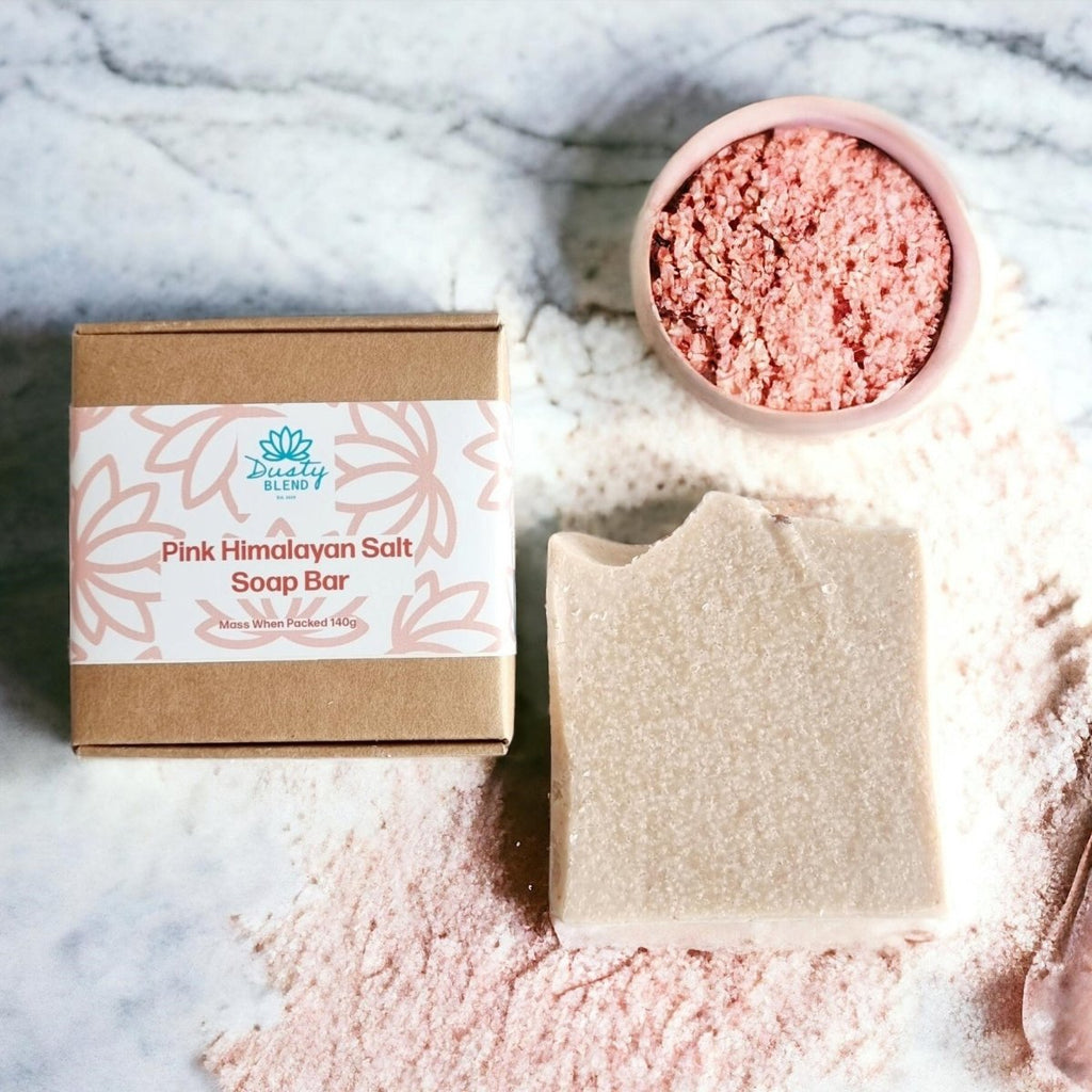 Pink Himalayan Natural Salt Bar Soap - Dusty Blend