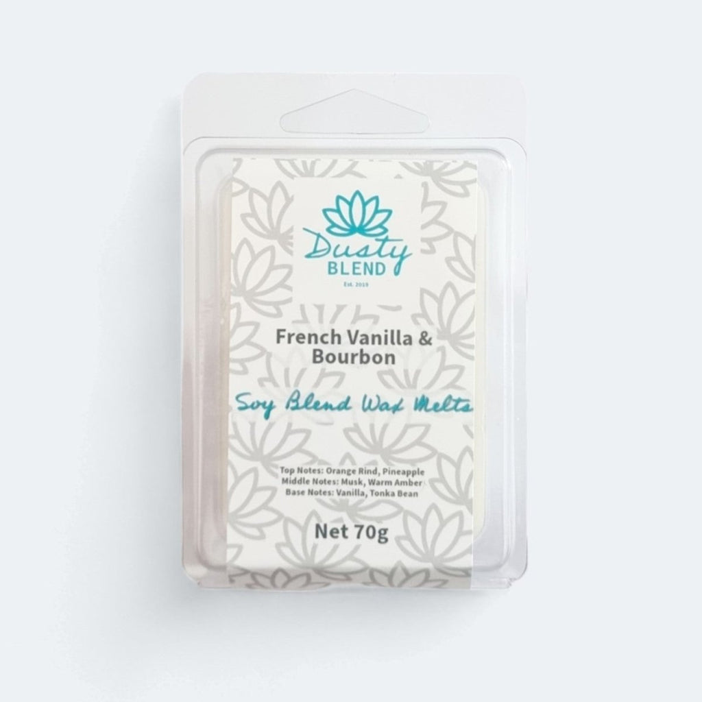 Soy Wax Melts - French Vanilla & Bourbon - Dusty Blend