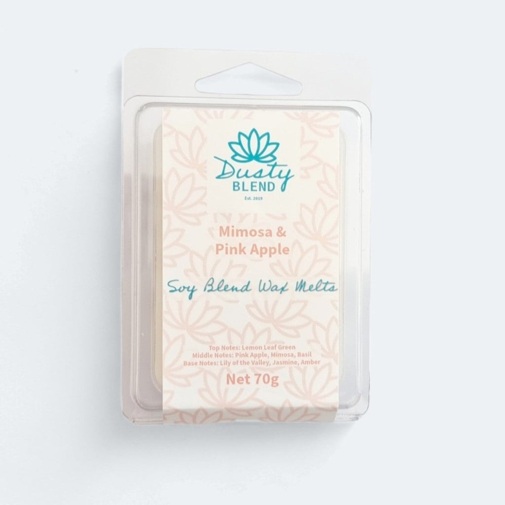 Soy Wax Melts - Mimosa and Pink Apple - Dusty Blend