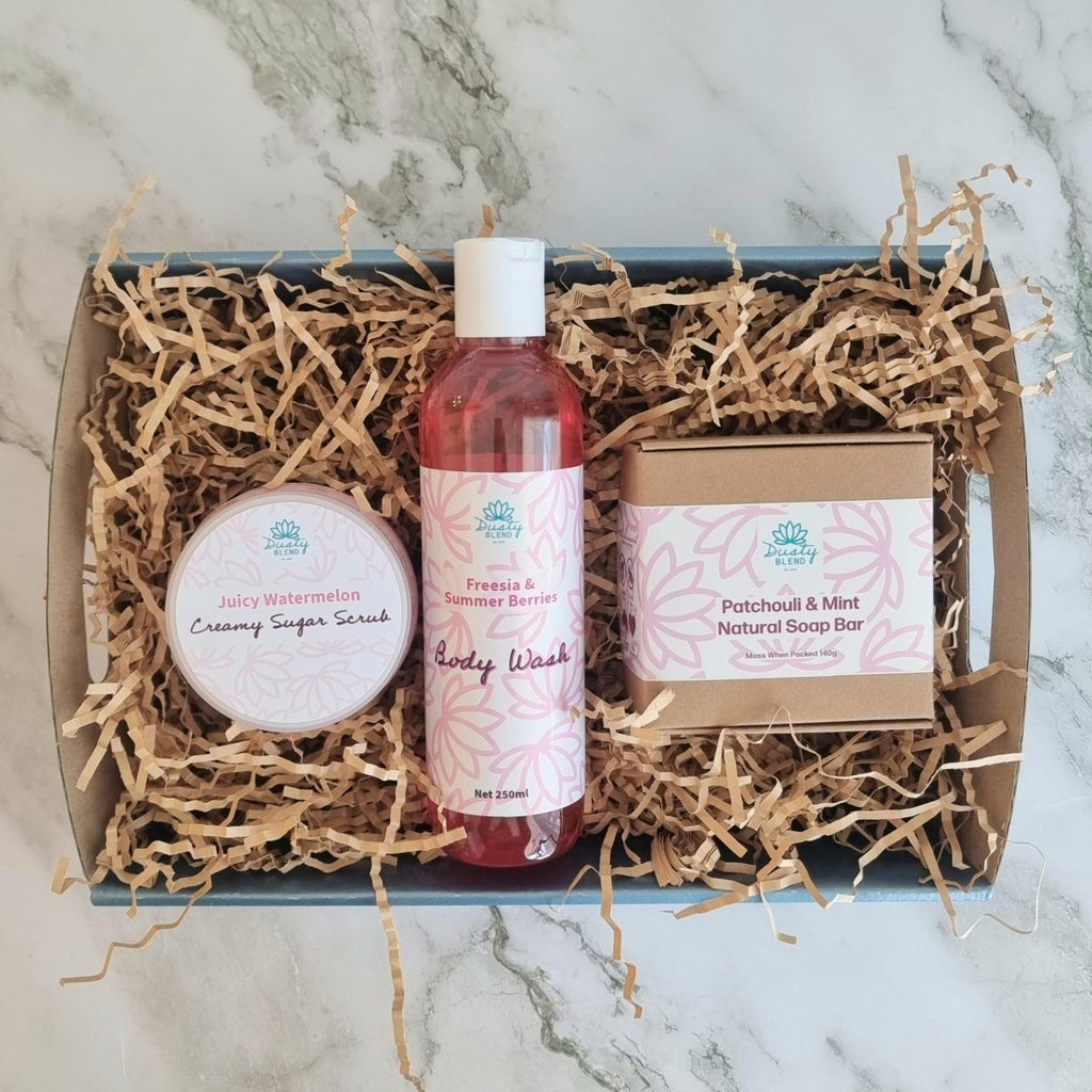 The Shower Pamper Gift Pack - Dusty Blend